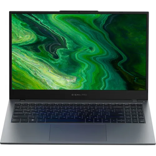 Ноутбук Digma Pro Fortis M Core i5 1235U 16Gb SSD512Gb Intel Iris Xe graphics 15.6" IPS FHD (1920x1080) Windows 11 Pro grey WiFi BT Cam 4250mAh (DN15P5-ADXW05)