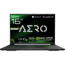 Ноутбук Gigabyte Aero X16 1WH Ryzen AI 7 350 32Gb SSD1Tb NVIDIA GeForce RTX 5070 8Gb 16" IPS QHD+ (2560x1600) Windows 11 Home silver WiFi BT Cam (1WH93KZC64DH)