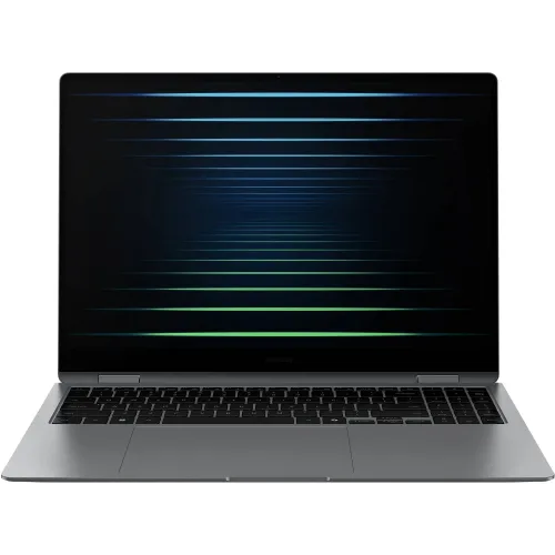 Ноутбук Samsung Galaxy Book 5 Pro 360 NP960 Core Ultra 7 256V 16Gb SSD512Gb Intel Arc 140V 16" AMOLED Touch 2.8K (2880x1800) Windows 11 Home English grey WiFi BT Cam (NP960QHA-KG1IN)