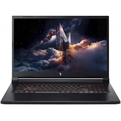 Ноутбук Acer Nitro V 17 AI ANV17-41-R6A6 Ryzen 7 260 16Gb SSD1Tb NVIDIA GeForce RTX 5060 8Gb 17.3" IPS FHD (1920x1080) без ОС black WiFi BT Cam (NH.QYVCD.005)
