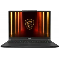 Ноутбук MSI Stealth A16 AI+ A3XWHG-232XRU Ryzen AI 9 HX 370 32Gb SSD2Tb NVIDIA GeForce RTX5070Ti 12Gb 16" OLED QHD+ (2560x1600) FreeDOS black WiFi BT Cam (9S7-15FL35-232)