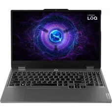 Ноутбук Lenovo LOQ 15IRX9 Core i5 13450HX 16Gb SSD512Gb NVIDIA GeForce RTX 3050 6Gb 15.6" IPS FHD (1920x1080) без ОС grey WiFi BT Cam (83DV0073PS)