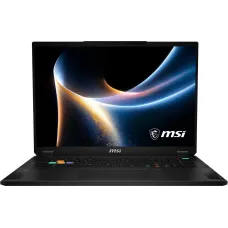 Ноутбук MSI Stealth 18 HX A2WI-083RU Core Ultra 9 290HX Plus 32Gb SSD2Tb NVIDIA GeForce RTX5080 16Gb 18" IPS UHD+ (3840x2400) Windows 11 Home black WiFi BT Cam (9S7-183341-083)