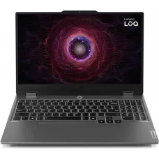 Ноутбук Lenovo LOQ 15ARP9 Ryzen 5 7235HS 16Gb SSD512Gb NVIDIA GeForce RTX 3050 6Gb 15.6" IPS FHD (1920x1080) без ОС grey WiFi BT Cam (83JC0057PS)