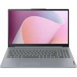 Ноутбук Lenovo IdeaPad Slim 3 15AMN8 Ryzen 3 30 8Gb SSD256Gb AMD Radeon 610M 15.6" IPS FHD (1920x1080) без ОС grey WiFi BT Cam (82XQ01CCPS)