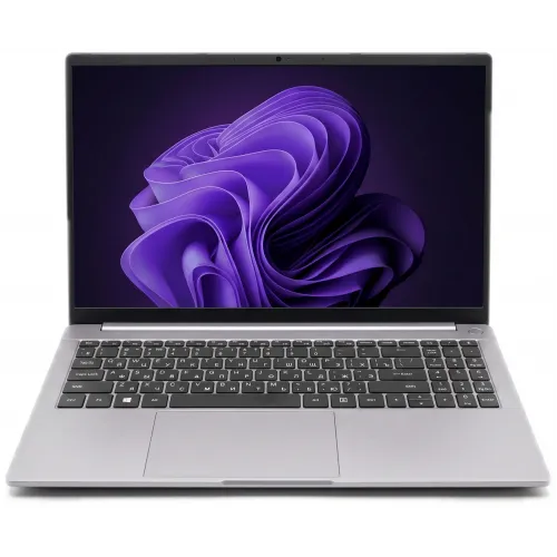 Ноутбук Hiper FACTUM W15D Ryzen 5 5650H 16Gb SSD512Gb AMD Radeon Rx Vega 7 15.6" IPS FHD (1920x1080) Windows 11 Pro grey WiFi BT Cam (FW15D-R5565R16N5W6WPG)