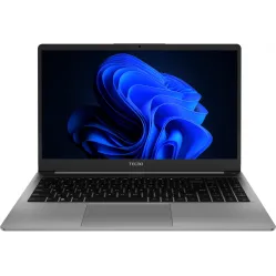 Ноутбук Tecno MegaBook K15SDA Ryzen 5 7430U 8Gb SSD512Gb AMD Radeon Graphics 15.6" IPS FHD (1920x1080) Windows 11 Home grey WiFi BT Cam 6060mAh (71005000619)