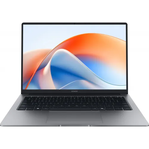 Ноутбук Honor MagicBook X14 Plus 2025 FermiB-5651F Core 5 220H 16Gb SSD512Gb Intel Iris Xe graphics 14" IPS WQXGA (2880x1800) Windows 11 Home grey space WiFi BT Cam (5301ALWC)
