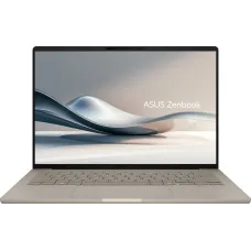 Ноутбук Asus Zenbook A14 UX3407QA-QD556W Snapdragon X X1-26-100 16Gb SSD512Gb Qualcomm Adreno 14" OLED WUXGA (1920x1200) Windows 11 Home beige WiFi BT Cam (90NB1501-M012H0)