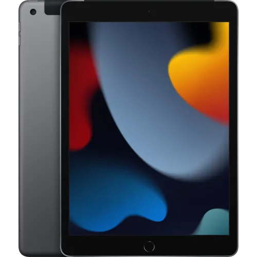 Планшет Apple iPad 2021 A2604 A13 Bionic 6С RAM3Gb ROM64Gb 10.2" IPS 2160x1620 4G iOS серый космос 8Mpix 12Mpix BT WiFi 9hr
