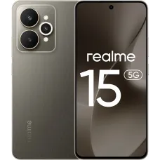 Смартфон Realme RMX5106 15 256Gb 8Gb черный моноблок 3G 4G 2Sim 6.77" 1080x2392 Android 15 50Mpix 802.11 a/b/g/n/ac/ax NFC GPS GSM900/1800 GSM1900 Protect
