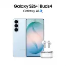 Смартфон Samsung SM-S947B Galaxy S26+ 256Gb 12Gb голубой моноблок 3G 4G 2Sim 6.7" 1440x3120 Android 16 50Mpix 802.11 a/b/g/n/ac/ax/be NFC GPS GSM900/1800 GSM1900 Protect