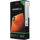 Смартфон Infinix X6840B Smart 20 64Gb 4Gb черный моноблок 3G 4G 2Sim 6.78" 720x1576 Android 16 8Mpix 802.11 a/b/g/n/ac NFC GPS GSM900/1800 GSM1900 Protect FM microSD max2048Gb