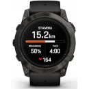 Смарт-часы Garmin Epix Pro gen.2 51мм 1.4" AMOLED корп.серый рем.черный (010-02804-21)