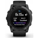 Смарт-часы Garmin Epix Pro gen.2 51мм 1.4" AMOLED корп.серый рем.черный (010-02804-21)