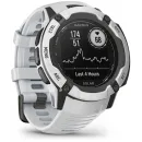 Смарт-часы Garmin Instinct 2X Solar 50мм 1" MIP корп.белый/черный рем.белый (010-02805-04)