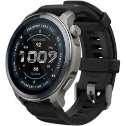 Смарт-часы Amazfit Balance 2 A2430 1.5" AMOLED корп.серый рем.черный разм.брасл.:140-210мм (6972596108955)