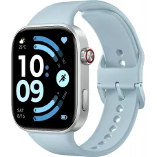 Смарт-часы Xiaomi Redmi Watch 6 2.07" AMOLED корп.серебристый рем.голубой разм.брасл.:135-205мм (BHR08CWGL)