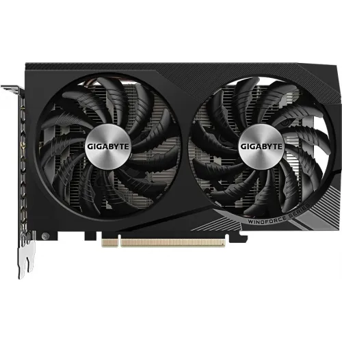 Видеокарта Gigabyte PCI-E 4.0 GV-N3050WF2OCV2-8GD NVIDIA GeForce RTX 3050 8Gb 128bit GDDR6 1792/14000 HDMIx2 DPx2 HDCP Ret