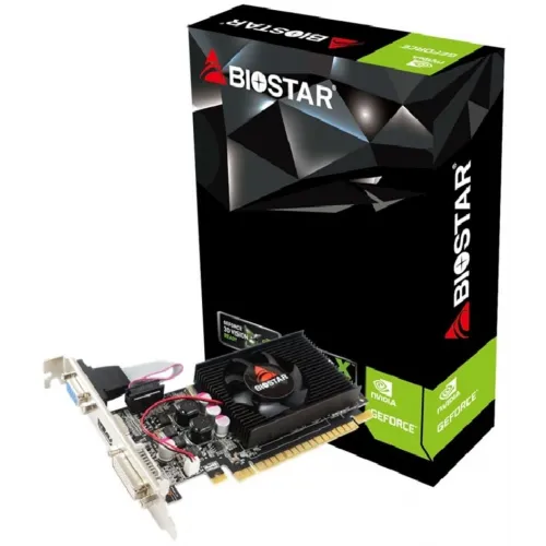 Видеокарта Biostar PCI-E 2.0 VN2103NHG6 NVIDIA GeForce 210 1Gb 64bit DDR3 589/1333 DVIx1 HDMIx1 CRTx1 Ret low profile