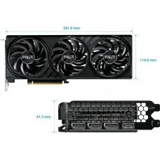 Видеокарта Palit PCI-E 5.0 PA-RTX5060Ti INFINITY 3 OC NVIDIA GeForce RTX 5060TI 16Gb 128bit GDDR7 2407/28000 HDMIx1 DPx3 HDCP Ret