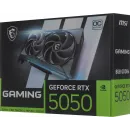 Видеокарта MSI PCI-E 5.0 RTX 5050 8G GAMING OC NVIDIA GeForce RTX 5050 8Gb 128bit GDDR6 2632/20000 HDMIx1 DPx3 HDCP Ret