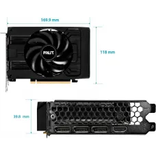 Видеокарта Palit PCI-E 5.0 PA-RTX5050 STORMX OC NVIDIA GeForce RTX 5050 8Gb 128bit GDDR6 2317/20000 HDMIx1 DPx3 HDCP Ret