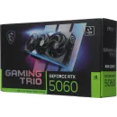 Видеокарта MSI PCI-E 5.0 RTX 5060 8G GAMING TRIO NVIDIA GeForce RTX 5060 8Gb 128bit GDDR7 2497/28000 HDMIx1 DPx3 HDCP Ret